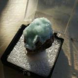 Smithsonite, Kelly Mine, Socorro County, NM. Nice little thumbnail. (Author: Darren)