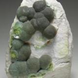 Wavellite
De Linde Pits, Dug Hill, Avant, Garland Co., Arkansas, USA
7,5 x 5 cm.
Wavellite on limestone matrix. (Author: Antonio Alcaide)