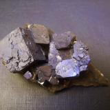 Galena and sphalerite. Another pic of the same piece. (Author: Antonio Alcaide)