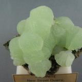 Prehnite
New Street Quarry
Paterson, New Jersey
6.3cm x 3.7cm (Author: rweaver)