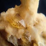 Citrine Quartz  / Danburite
Locality: Charcas, San Luis Potosí, México 
size: 5cm x 2.7cm x 3cm (Author: Luis Domínguez)