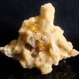 Citrine Quartz  / Danburite Locality: Charcas, San Luis Potosí, México size: 5cm x 2.7cm x 3cm (Author: Luis Domínguez)