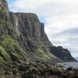 The &rsquo;beach&rsquo; to the south of Talisker Bay, Isle of Skye, at low tide. Sep. 2010. (Author: Mike Wood)