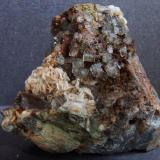 Fluorite and Baryte from Arkengarthdale, North Yorkshire, 7 x 6.5 cm’s (Author: nurbo)