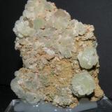 Prehnite. Oficarsa Quarry. Carchelejo. Jaén. Andalusia. Spain. 8 cm (Author: nimfiara)