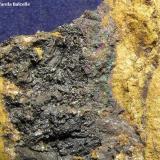 Goethita.Ontxilota area, Monte Gorramendi, Baztán, Comarca Baztán, Chartered Community of Navarre (Navarre), SpainEncuadre 4 x 3 cm. (Autor: Frederic Varela)