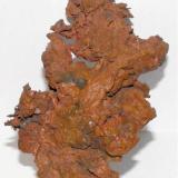 Native Copper, Red Dome Mine, Chillagoe, Herberton District, Queensland, Australia. 10 x 5 x 2 cm. (Author: Samuel)