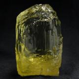 Perfect colour and quality floater of yellow-green beryl, from old Ukraine locality - Volodarsk-Volinskiy

Size 72 x 45 x 32 mm (Author: olelukoe)