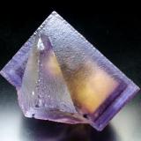 penetration twin fluorite (8 cm across), Denton Mine (Author: Jesse Fisher)