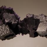 Fluorite - Crystal/Victory Complex. 4.3 x 6.9 cm. (Author: crosstimber)