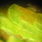 Autunite crystals up to 5 mm from Schlossberg granite quarry, Flossenbürg, Bavaria. (Author: Andreas Gerstenberg)