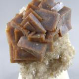 Fluorite on Calcite
Pints Quarry
Raymond, Iowa
4.8cm x 6.6cm (Author: rweaver)