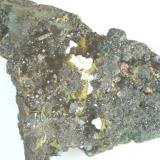 Allanita - Mina Nueva Vizcaya, Burguillos del Cerro, Badajoz, Extremadura, España
Medidas: 6,5 x 5,5 x 2,8 cms (Autor: Joan Martinez Bruguera)
