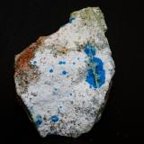 Sampleita y Halloysita, Mina La Farola, Cerro Pintado, Distrito Las Pintadas, Tierra Amarilla, Provincia de Copiapó, Region de Atacama, Chile. 5 x 4 x 2,5 cm (Autor: rodrigo manriquez)
