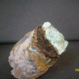 Auricalcita y Malaquita
Mines de Can Montsant (de l’Aram), Hortsavinyà, Tordera, Serra del Montnegre, El Maresme, Barcelona
Cataluña, España.
6x10 cm (Autor: marcel)