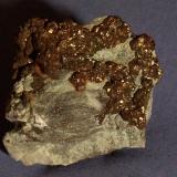 Marcasite
Valders Quarry, Manitowoc, Wisconsin, USA
6.5 x 6.5 x 2.5 cm (Author: KDF-TX)