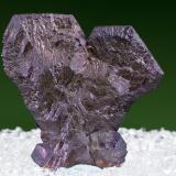 Chalcocite
Flambeau Mine, Ladysmith, Rusk County, Wisconsin, USA
Specimen size 2.5 x 2.5 cm. (Author: am mizunaka)