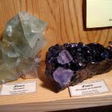 Fluorites from Xianghuapu Mine and Elmwood Mine. (Author: Tobi)