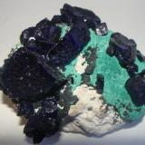 Azurite, Milpillas Sonora Mexico.
Size: 13cm. (Author: javmex2)