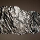 Hematite var. specularite
Forge Hill Mine, Hawley, Massachusetts, USA
5.5 x 7.0 cm. (Author: crosstimber)