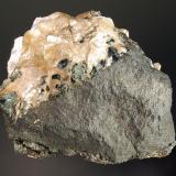 Margarite and clinochlore in emery
Melvin Mine, Chester, Massachusetts, USA
8.3 x 10.2 cm. (Author: crosstimber)
