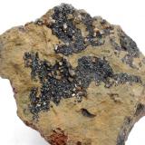 Vanadinita - Mina La Constante - Santa Marta de los Barros - Tierra de Barros - Badajoz - Extremadura - España - 4,1 x 3,1 x 1,2 (Autor: Martí Rafel)