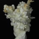 Aragonite and Calcite

Bisbee
Warren District
near Bisbee
Cochise County, Arizona
United States of America

85.0 x 55.0 x 58.0 mm overall (Author: GneissWare)