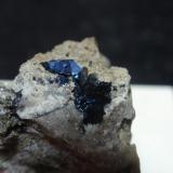 Covellina xx  Mina Leonard, Butte, Montana (USA) Tamaño 10 x 5 mm. (Autor: Ignacio)
