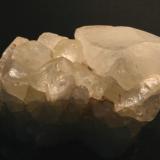 Datolite, 
Lane Quarry, Westfield, Massachusetts, USA
11x6.5 cm.
largest crystal 5 cm. (Author: vic rzonca)