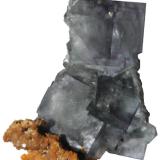 Fluorita. Mina Okorusu, Otjiwarongo, Karibib (Namibia).
Tamaño: 4,7x3,5x2,5. (Autor: Andrés López)