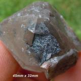 Messina 5 shaft hematite crystals on hematite included quartz crystal-south africa.jpg (Author: Anton Potgieter)