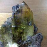 Anglesite
Touissit, Oujda, Morocco
Big cristal 7,5 cm. (Author: Enrique Llorens)