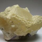 Witherite and Fluorite. Minerva # 1 Mine, Cave-in-Rock, Hardin Co. Illinois. 8,5 x 6 x 5 cm. With pseudo hexagonal habit and fluorescent under UV (Author: Antonio Alcaide)