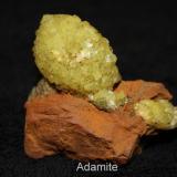 Adamite
Durango, Mexico
Close up (Author: Bruce Sevier)