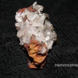 Hemimorphite:
"Mina Ojuela", Mapimí, Durango, Mexico (Author: Bruce Sevier)