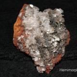 Hemimorphite:
"Mina Ojuela", Mapimí, Durango, Mexico (Author: Bruce Sevier)