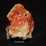 Vanadinite: 
Gila County, Arizona (Author: Bruce Sevier)