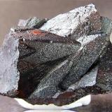 Hematite after Calcite
Lindal Moor Iron Mines, UK
25mm across. (Author: nurbo)