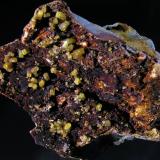 Piromorfita.
Mina de Fajano, Los Cerros, Villamayor de Calatrava, Ciudad Real, Castilla La Mancha, España.
9x6x5 cm.
Cristales hasta 6 mm. Col. y foto Nacho Gaspar. (Autor: Nacho)