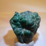 MalaquitaLa Estrella Mine, Pardos, Comarca Señorío de Molina-Alto Tajo, Guadalajara, Castilla-La Mancha, Spain3 x 2 cm. (Autor: javier ruiz martin)