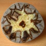 Calcite (septarian nodule)
Muddy Creek, Orderville, Kane Co., Utah, USA
130-140 mm in diameter (Author: Tobi)