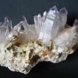 Quartz var. amethyst
Brandberg area, Brandberg District, Erongo Region, Namibia
75 x 50 x 40 mm (Author: Tobi)