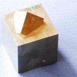 PYRITE
Navajún, La Rioja, Spain
3x3x3 cm. (Author: Enrique Llorens)