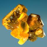 Mimetite
Pingtouling Mine, Liannan, Sanjiang, Guangdong, China
Specimen size: "Miniature"

Specimen: William Pinch Collection
Photo: Jeff Scovil & The RRUFF Project (Author: Pinch Bill)