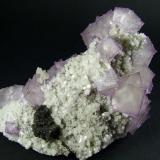 Fluorita-Dolomita-Esfalerita. Elmwood Mine. 15x11 cm (Autor: geoalfon)