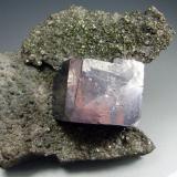 Galena. Sweetwater Mine, Usa. 9x7 cm. Cristal de 3 cm (Autor: geoalfon)