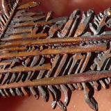 Cobre
Mina Itauz, Dzezkazgan, Kazajstán.
3,5x1,2 cm (Autor: nerofis2)
