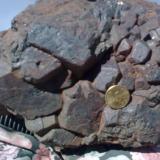 Magnetita
Burguillos del Cerro, Badajoz, Extremadura, España
Cristal mayor 7 cm. arista, pieza 40 x 27 cm. (Autor: jose manuel gomez)