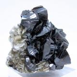 Cassiterite, muscovite, scheelite
Xuebaoding, Huya, Pingwu, Mianyang, Sichuan, China
57 mm x 53 mm x 42 mm (Author: Carles Millan)