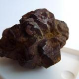 Limonita pseudomorfa de PiritaVillacastín, Comarca Segovia Sur, Segovia, Castile and León, Spain4 x 4 cm. (Autor: javier ruiz martin)